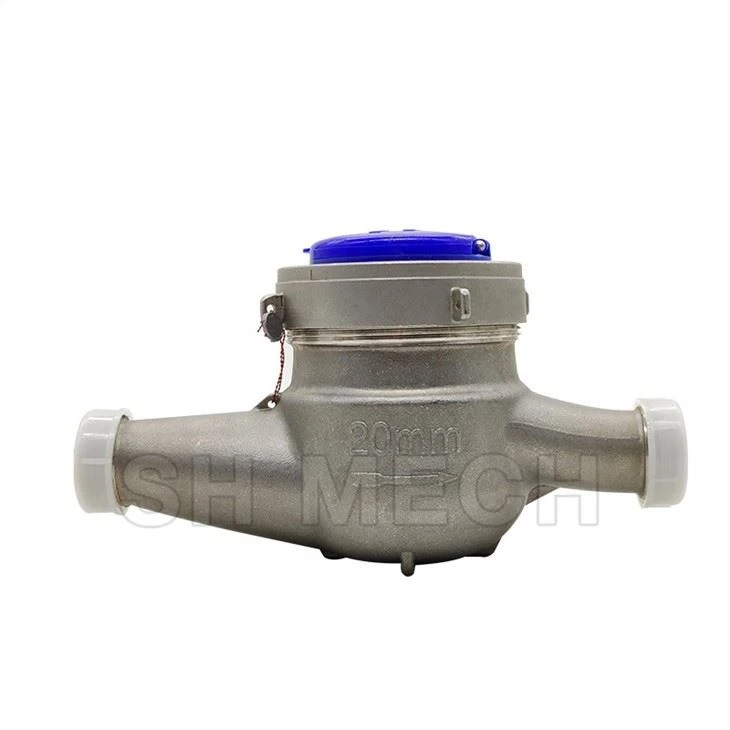 1/2inch~2inch Class B Stainless Steel Water Meter Multi-jet Dry Type Cold Water Meter Suppliers