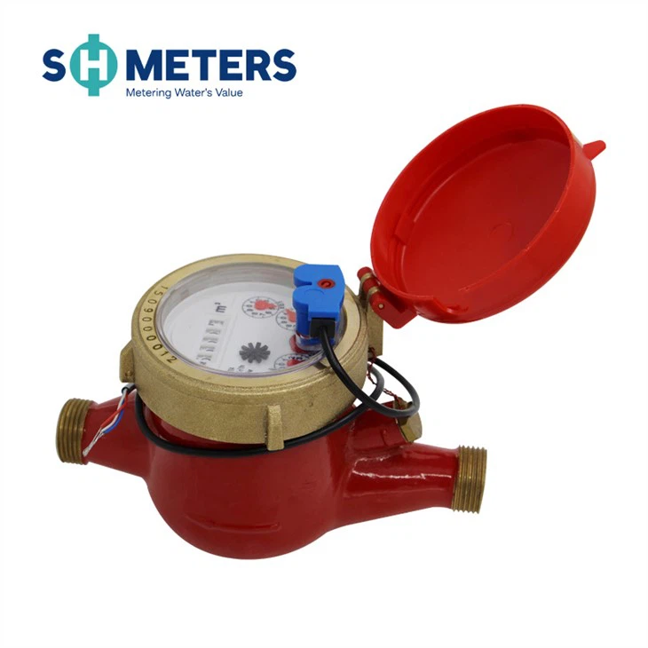 3/4inches Domestic Multi Jet Water Meter For Hot Water