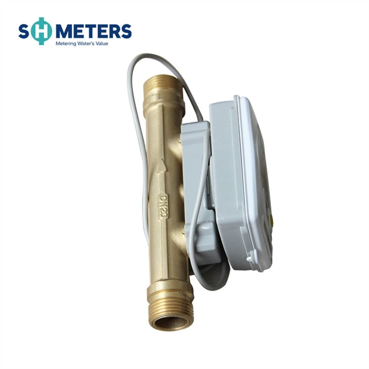 Brass Body M-bus Water Meter Lora Remote Reading Ultrasonic Water Meter For Domestic Residential