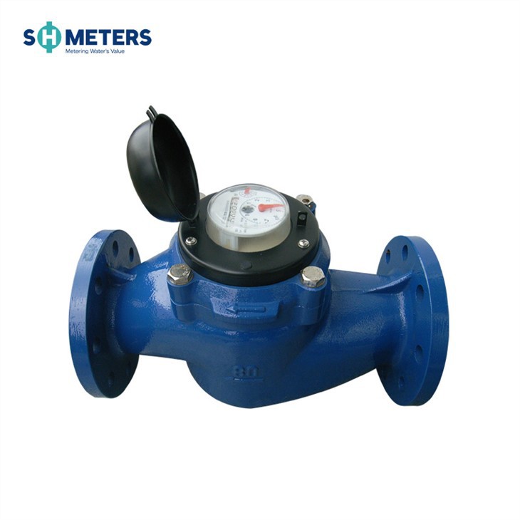 Bulk Flow Meter Price List Cast Iron Vertical Screw Woltman Water Meter Pulse Sensor Mechanical Water Meter