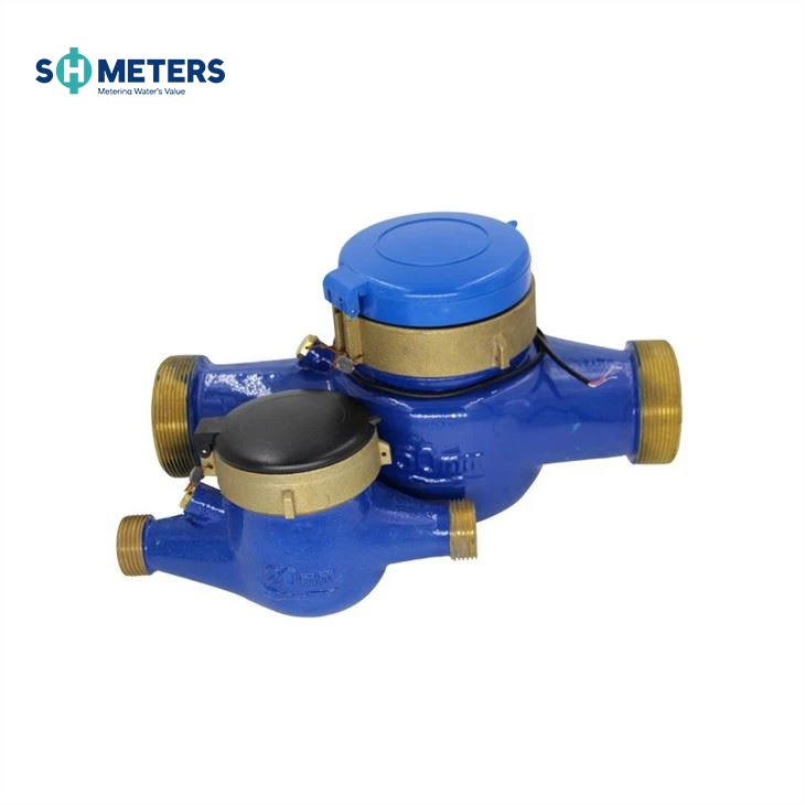 DN15 R200 Multi Jet Liquid Sealed Type Brass Water Meter