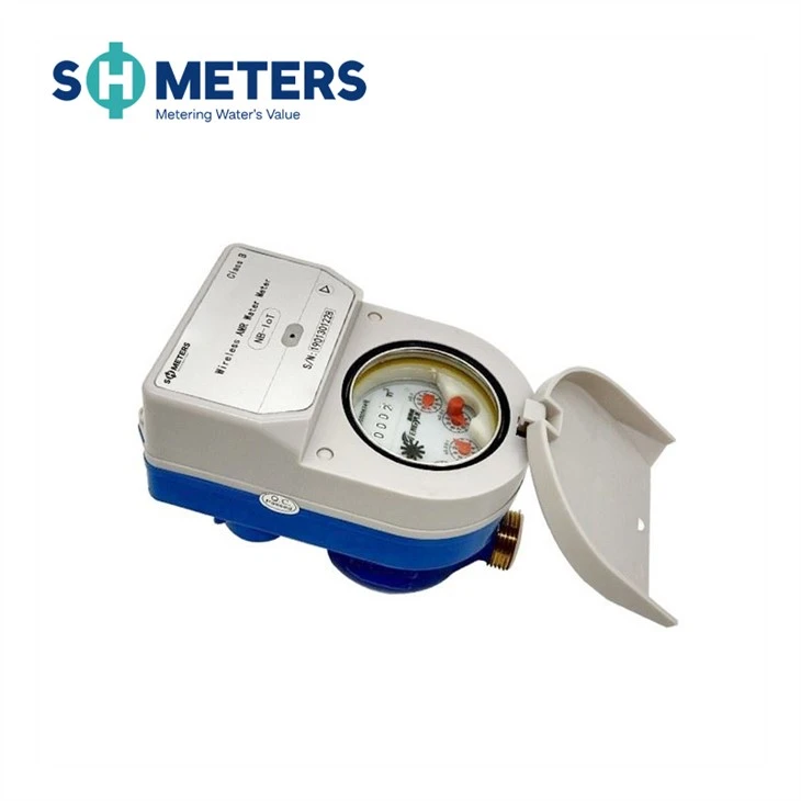 Residential NB Iot Remote Readable Water Meter Cold Dry Wireless Smart Meters