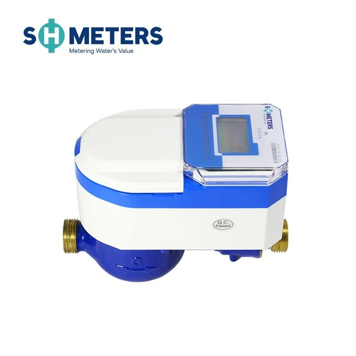 IC Card Prepaid Smart Water Meter For Residental