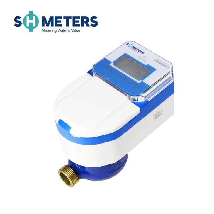 IC Card Prepaid Smart Water Meter For Residental