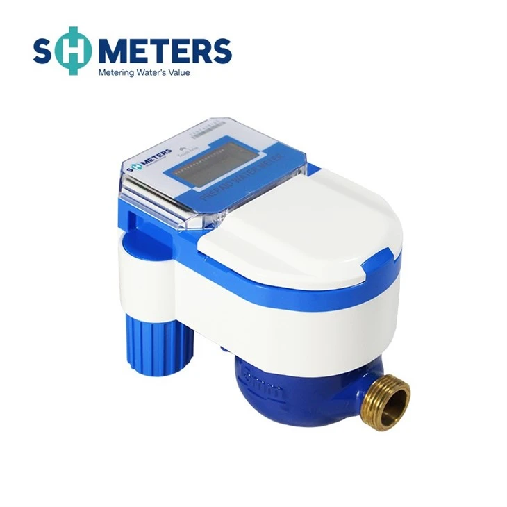 IC Card Water Meter R100 DN 15~25mm For Residential factory